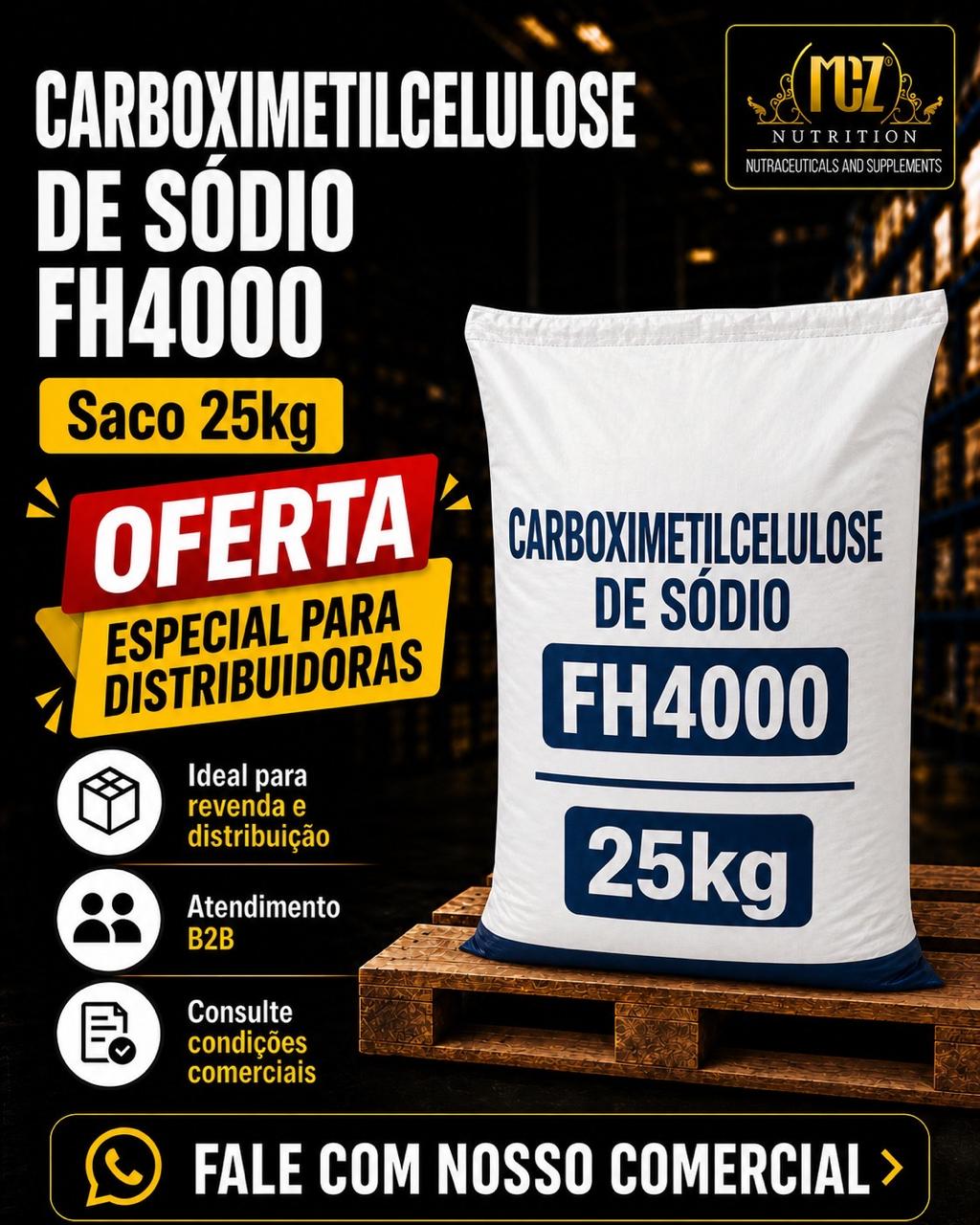 Carboximetilcelulose de Sódio FH4000