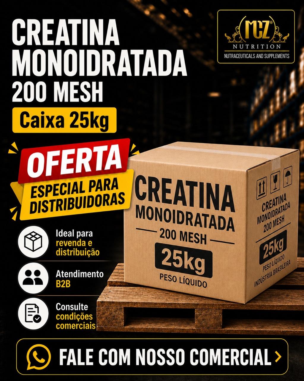 Creatina Monoidratada 200 Mesh