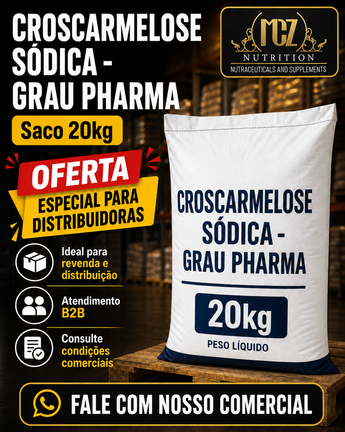 Croscarmelose Sódica Grau Pharma