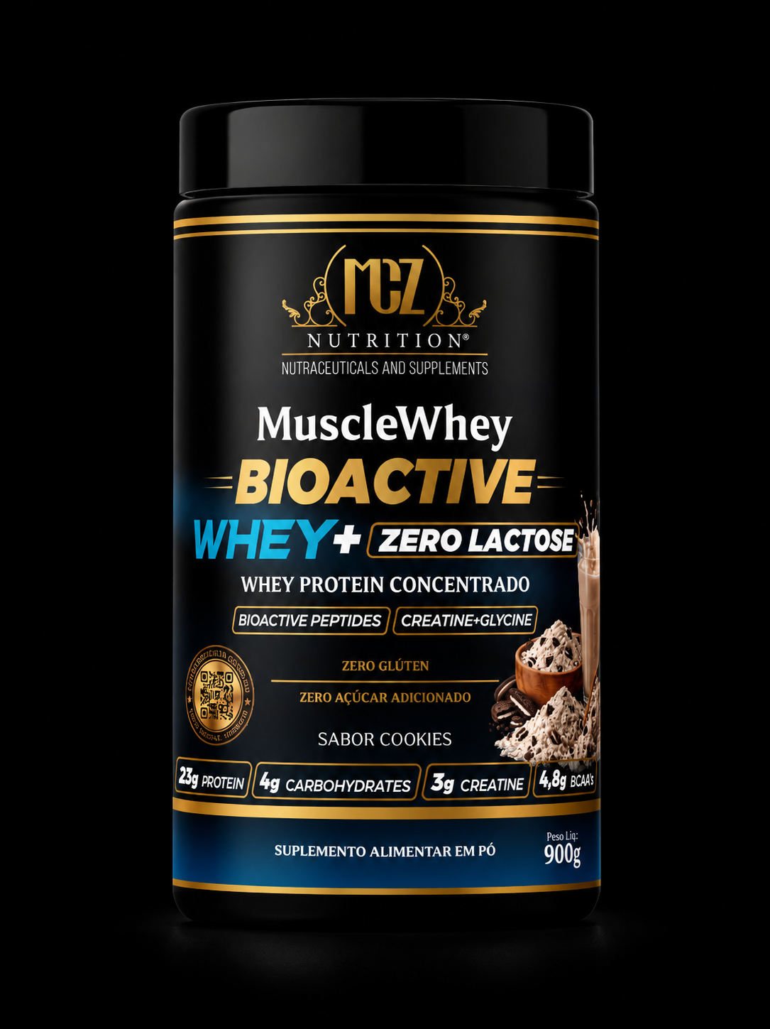 MuscleWhey Bioactive Whey + Zero Lactose